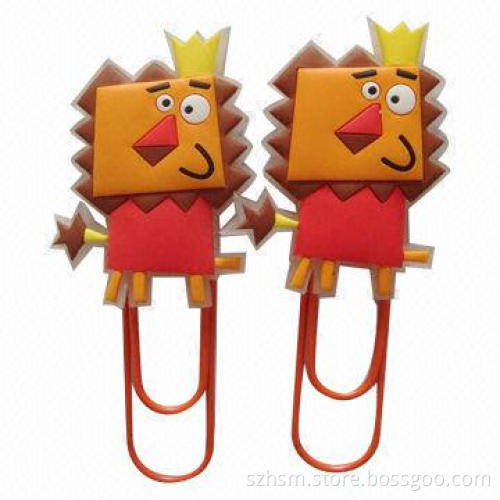 Clip Bookmarks, Customized Cartoon Theme Available